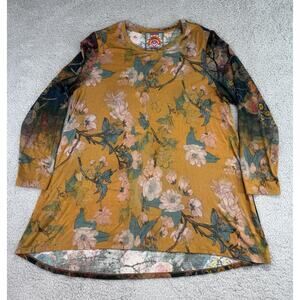 Johnny Was Traviata Lotus Swing Floral Tunic Women’s Size XL (See Measurements)